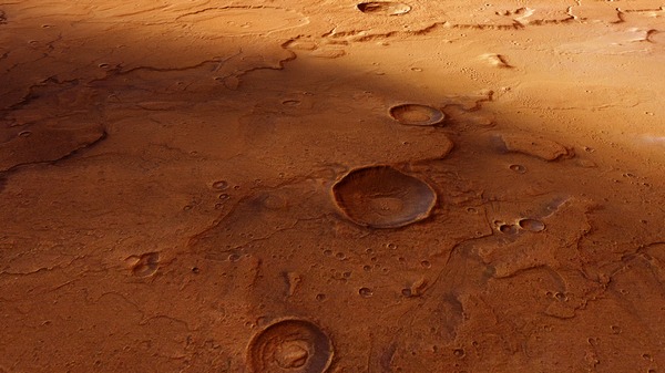 Фотографії космосу. Ацидалійська рівнина і Tempe Terra.