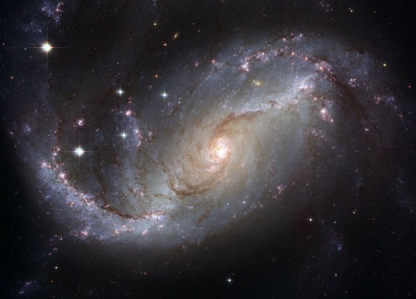 Фотографії космосу. Спіральна галактика NGC 1672.