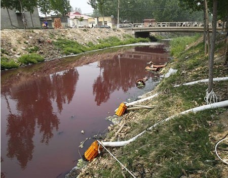 забрудення води китай річки