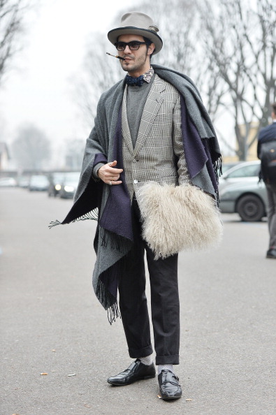 вулична мода, показ мод, street style, Мілан Найяскравіші гості на Тижні моди в Мілані. Фото: Tullio M. Puglia/Getty Images