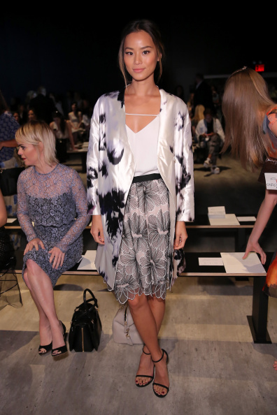 10 стильно одетых гостей на Mercedes-Benz Fashion Week весна 2015