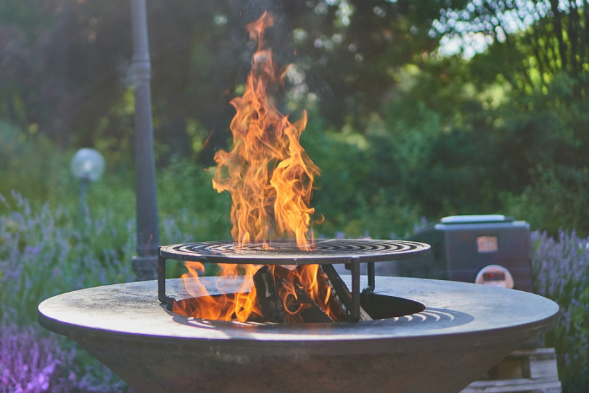 wood grill
