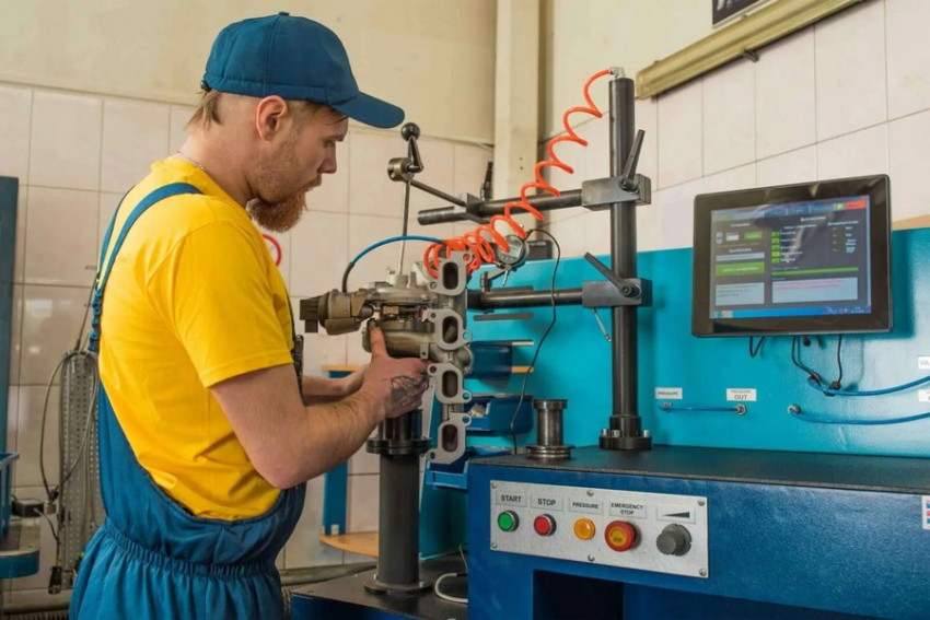  ремотн турбин в сервисе TurboSTO