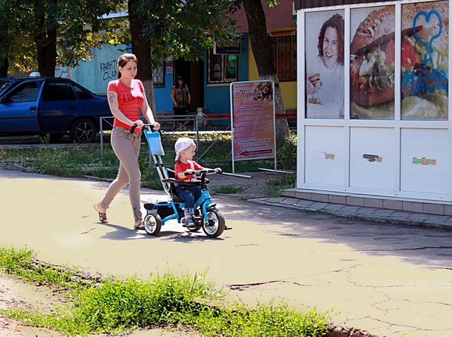 На вулицях з'явилися діти На вулицях з'явилися діти
