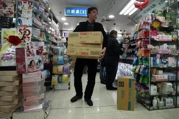 Японская радиация вызвала продуктовый ажиотаж в Китае