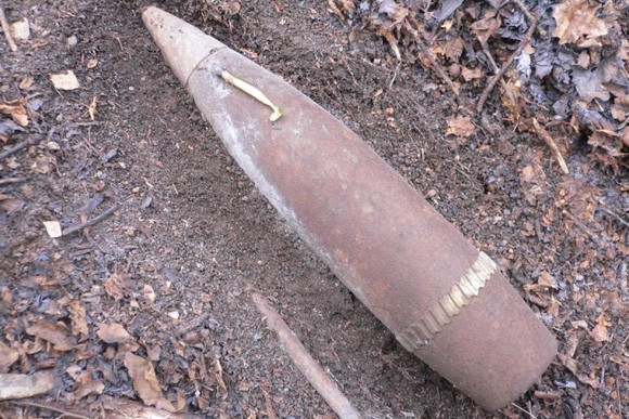 1665 артснарядів воєнних часів виявили у Запорізькій області