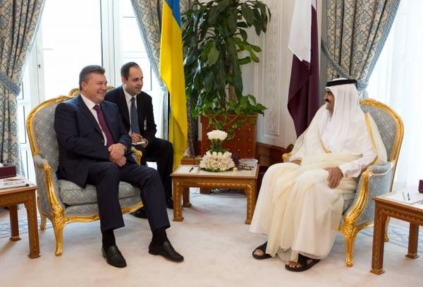 Янукович запросив бізнесменів Катару інвестувати в проект «Олімпійська надія-2022»