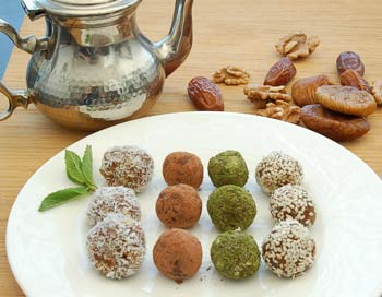 Колобки из сухофруктов (рецепт)