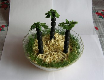 Салат «Остров» (рецепт)