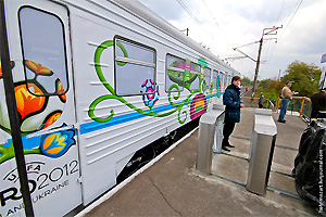 Под Харьковом сошла с рельсов электричка