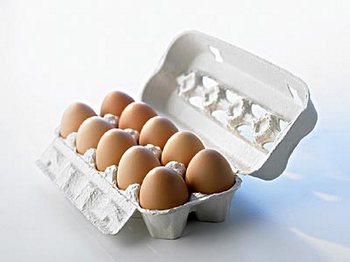 Меламин обнаружен в куриных яйцах из Китая