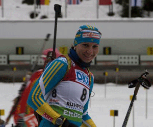 Украинка выиграла серебро на чемпионате Европы по биатлону