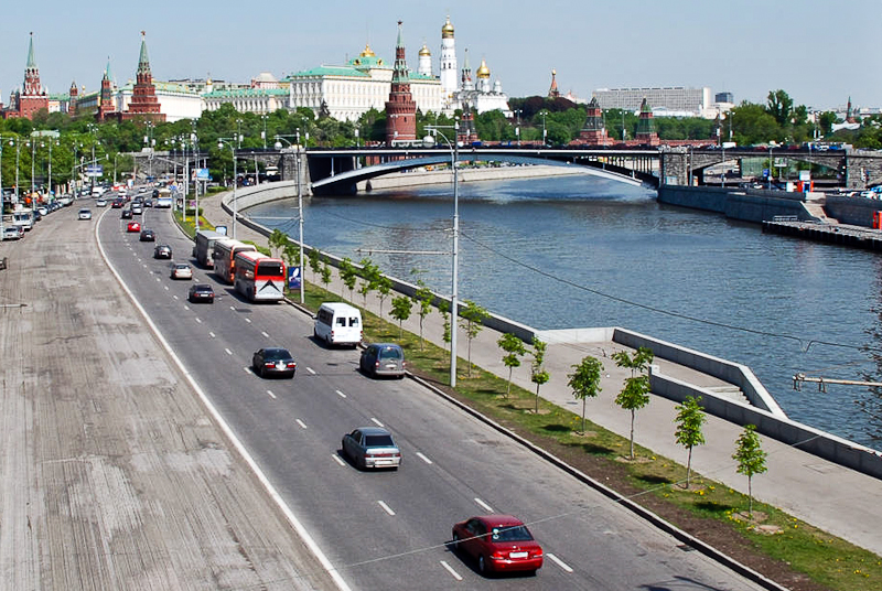 У вихідні центр Москви планують перекрити для автомобілів