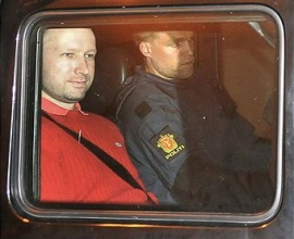 Медики признали норвежского террориста Брейвика невменяемым