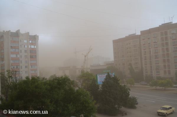 Пилова буря пройшлася Кримом