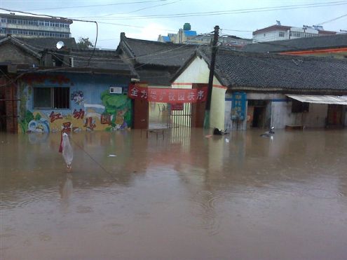 Фотообзор: Наводнения в Китае