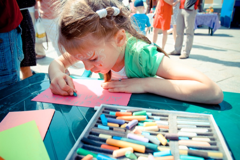 У Києві відзначили Міжнародний день захисту дитини. Фото: Велика Епоха