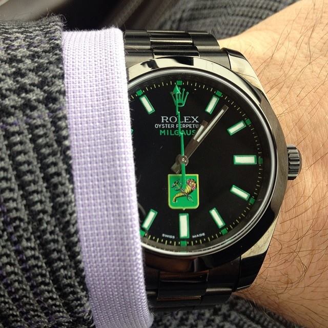 Кернес опубликовал фото с эксклюзивным часами Rolex