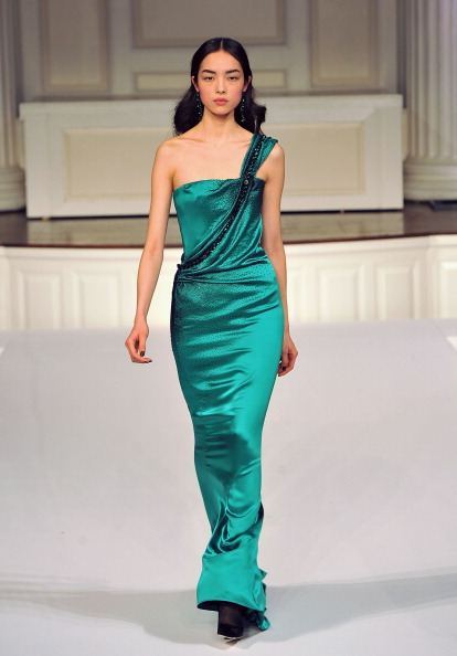 Показ коллекции от Oscar de la Renta на Mercedes-Benz Fashion Week