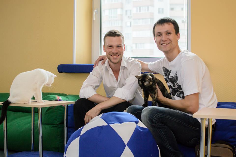 В Києві відкрили «котокафе»