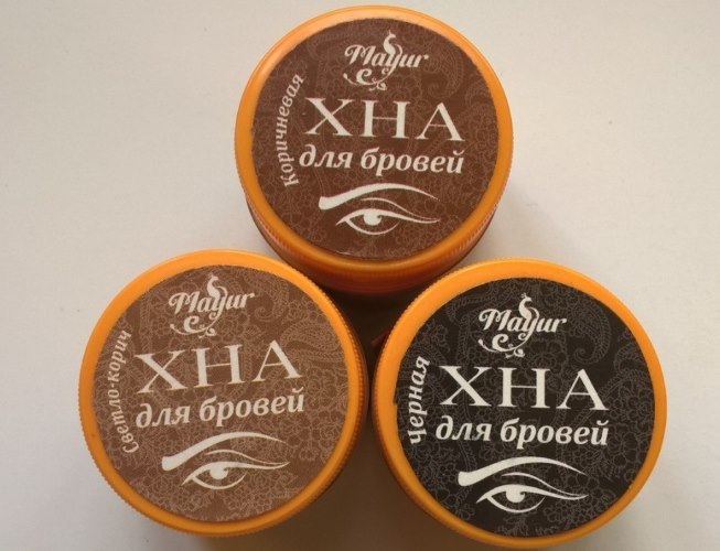 Какая хна лучше для профессионального окрашивания бровей и ресниц?