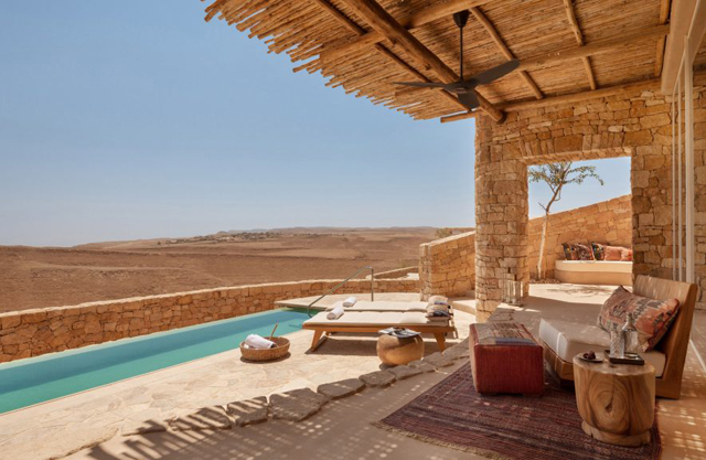 В пустыне построен отель из естественных материалов – Six Senses Shaharut в Израиле (ФОТО)
