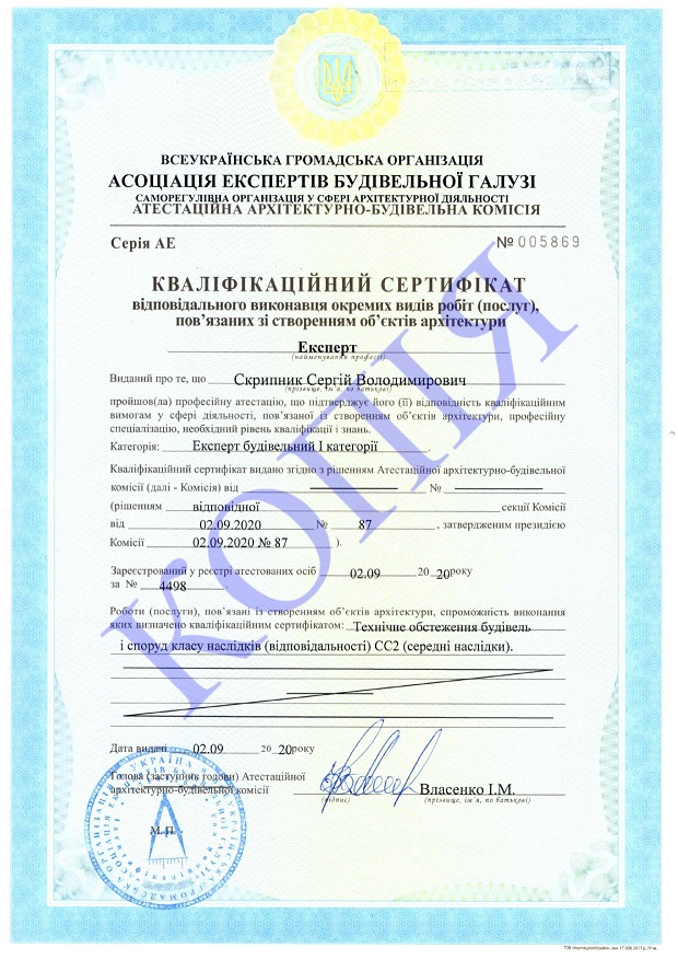 Складання звіту про доступність приміщення для інвалідів