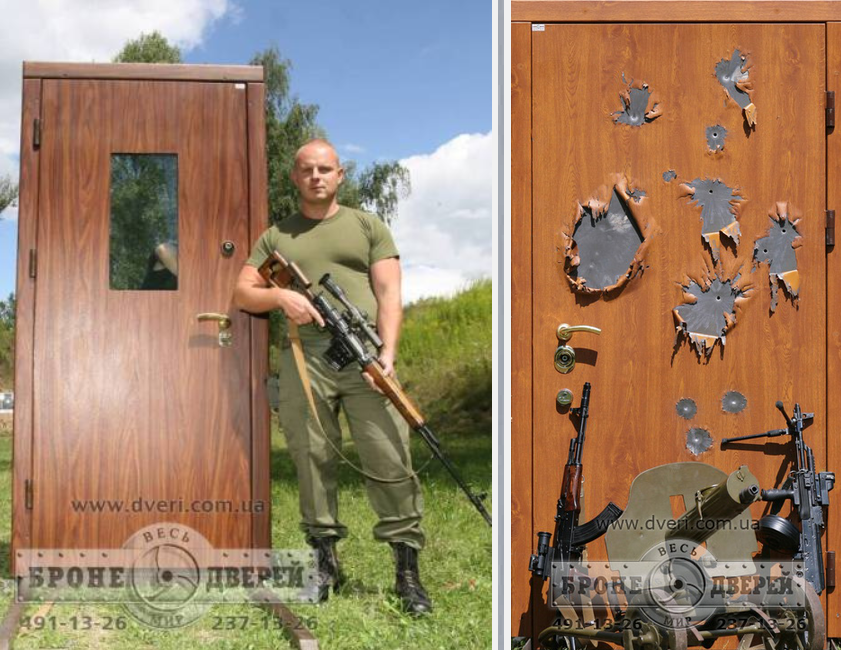 Классификация бронированных дверей