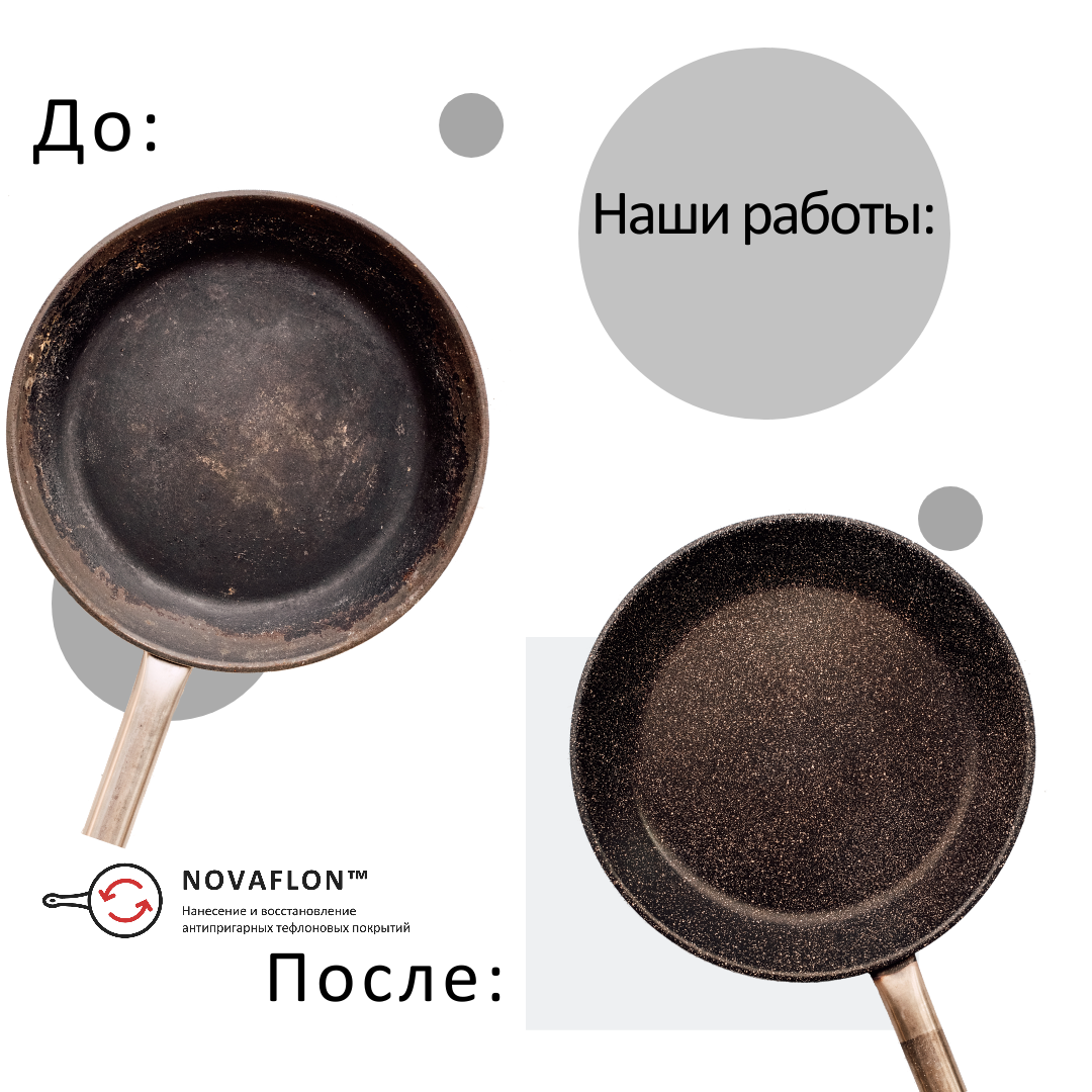 Новая жизнь сковороды с тефлоновым покрытием