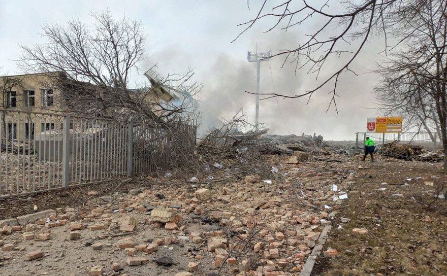 Аэропорт в Виннице был разрушен восемью ракетами