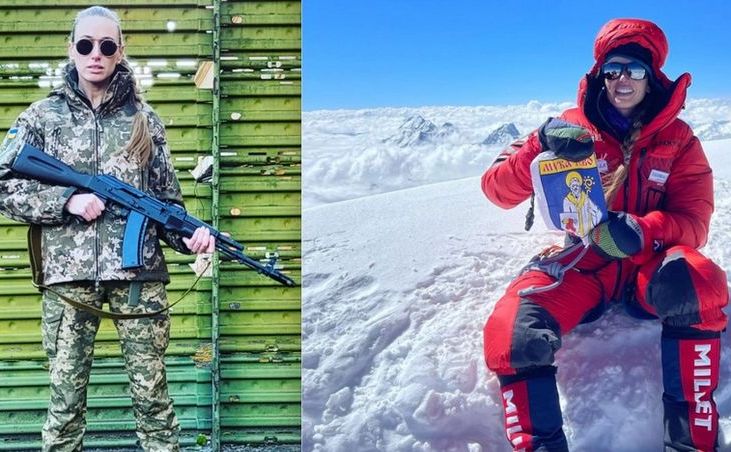 Перша українка, яка піднялася на Еверест та К2, приєднується до боротьби проти Росії