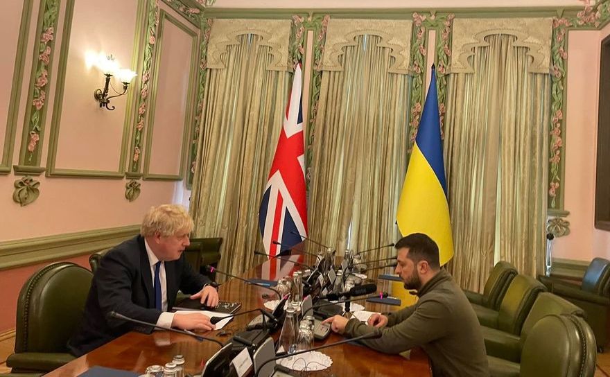 Борис Джонсон: Ми надамо підтримку, щоб Україна ніколи більше не була захоплена