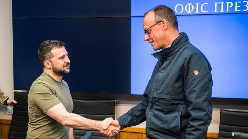 После знакомства с Зеленским: Мерц рекомендует Шольцу посетить Украину