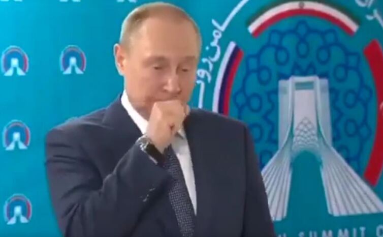 Видеоролик «Путин кашляет» стал вирусным в интернете. Кремль оправдывается
