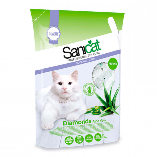 Sanicat (Санікет) Diamonds Aloe Vera Cat Litter