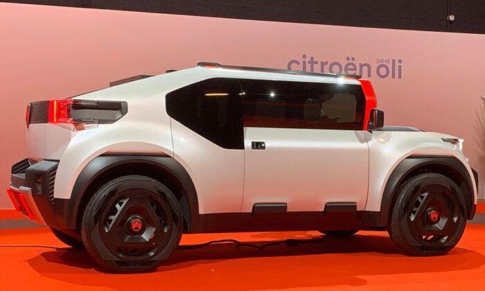 Citroën продемонстрировал новый электрический концепт-кар с кузовом из композита на основе сотового картона