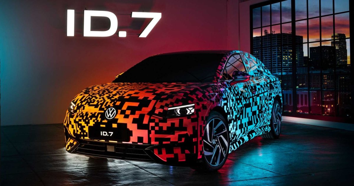 Конкурент Тесла: Volkswagen показав концепт електричного седана ID.7 (ВІДЕО)