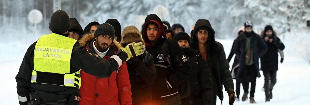Финляндия закрывает все пропускные пункты на границе с Россией