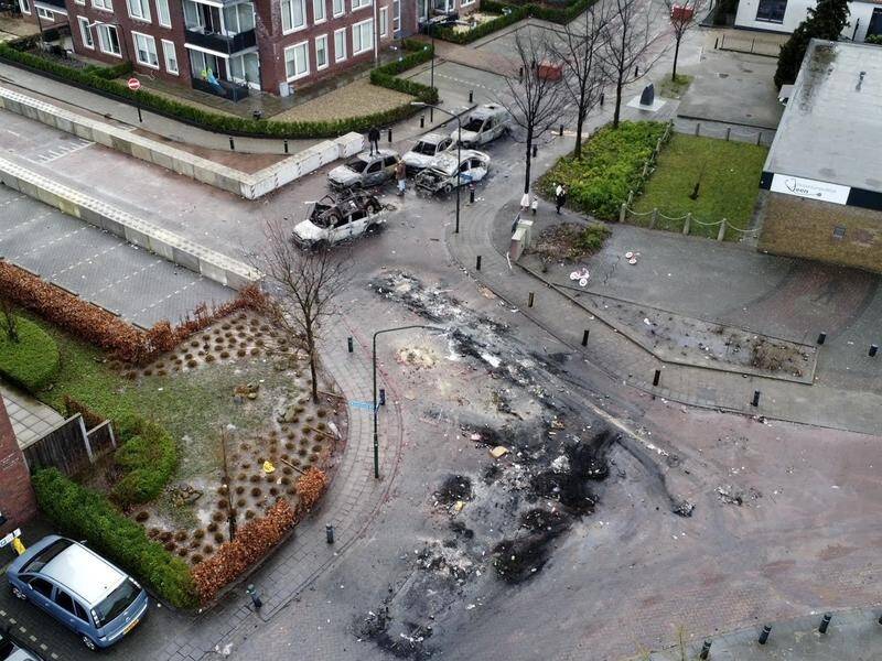 Голландская полиция арестовала более 200 человек во время новогодних беспорядков